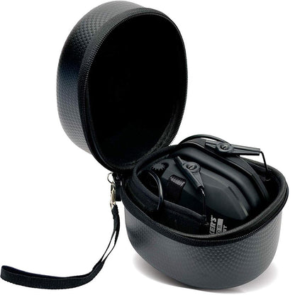 Walker's Razor Slim Electronic Quad Muff W/ Bluetooth - Black