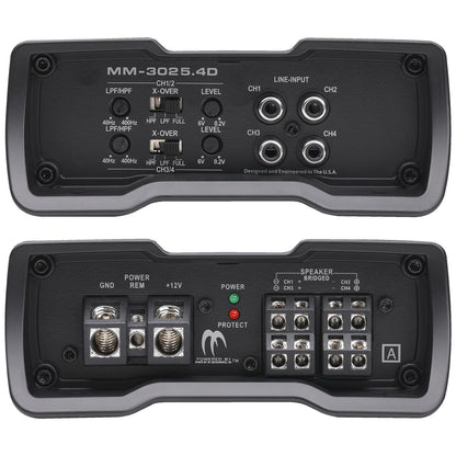 Autotek Mean Machine Compact D Class Amplifier 3000 Watts 4 Channel