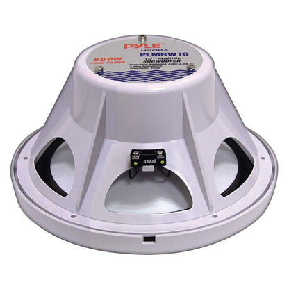 Pyle Marine 10″ Subwoofer – Sold Each (white)