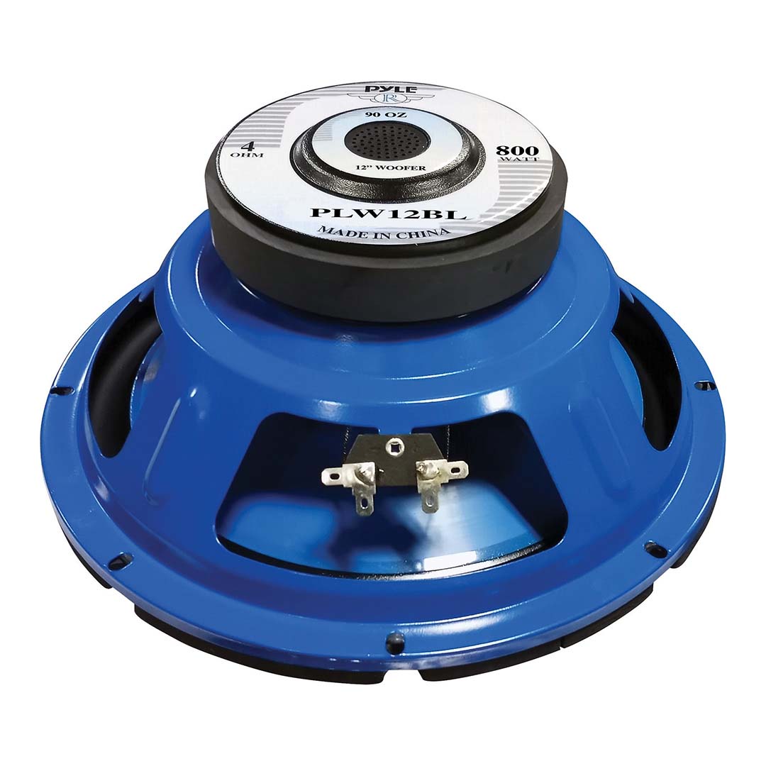 Pyle 12" Woofer 400w Rms/800w Max Single 4 Ohm Voice Coil
