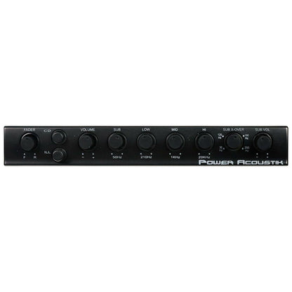 Equalizer Power Acoustik 1/2 Din Pre-amp