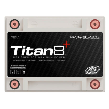 Xs Power Titan-8 Lithium Battery 5000 Watts / 30ah