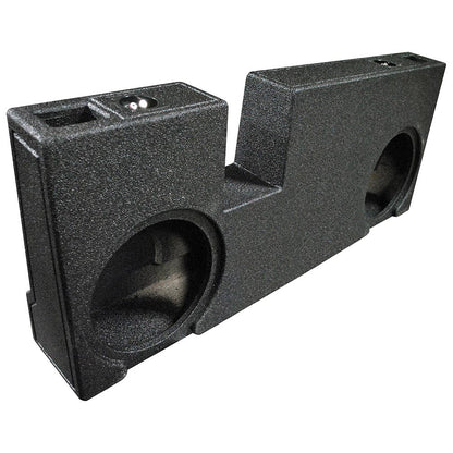 Qpower “q-bomb” Toyota Tundra Double Cab '07 - '22 Dual 12” Ported Woofer Enclosure