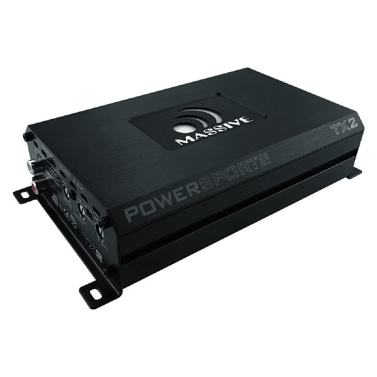 MASSIVE AUDIO POWER SPORTS 2 CHANNEL 480 WATT AMPLIFIER (TX2)