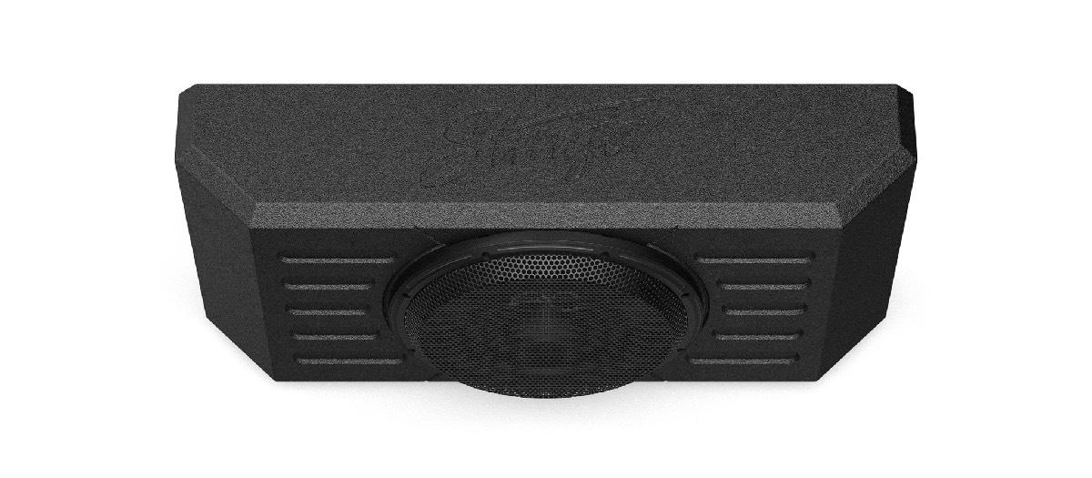 STINGER SWING GATE MOUNTED 12" WOOFER ENCLOSURE WITH 12" WOOFER WRANGLER (TXJWB12)