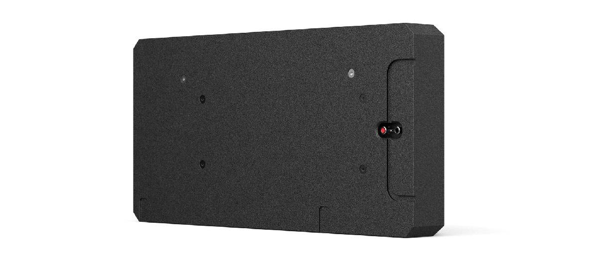 STINGER SWING GATE MOUNTED 12" WOOFER ENCLOSURE WITH 12" WOOFER WRANGLER (TXJWB12)