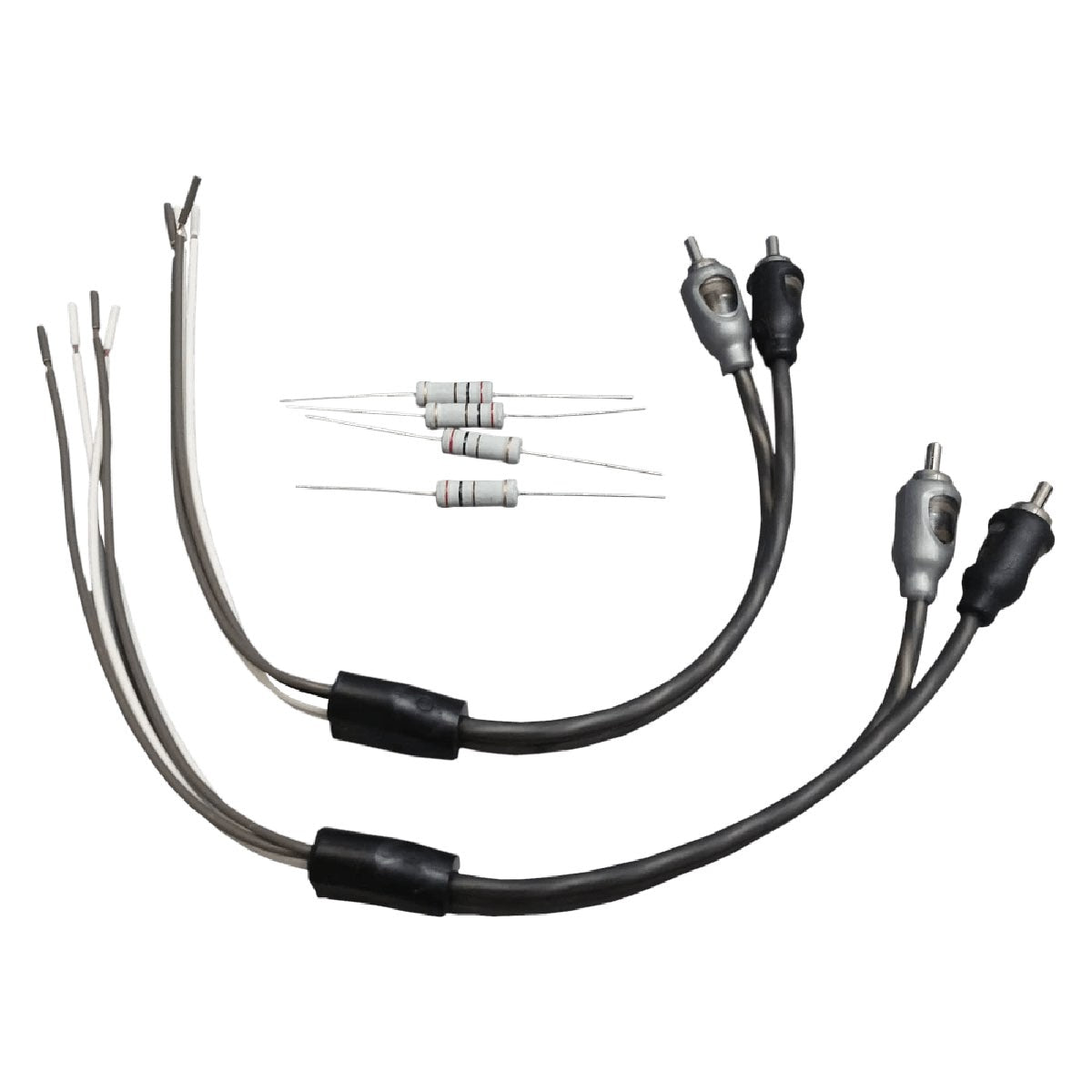 MASSIVE AUDIO RCA/SPEAKER WIRE ADAPTER FOR MASSIVE AMPS W/OEM LINE CONVERTOR (UW1)