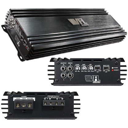 AMERICAN BASS 1800 WATT 2 CHANNEL VFL HYBRID MICRO AMP (VFLHYBRID19002)