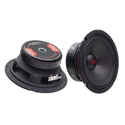 DD AUDIO 6.5" 300 WATT 200 SERIES VOICE OPTIMIZED SPEAKERS PAIR PACKED 4 OHM (VO-M206-S4)