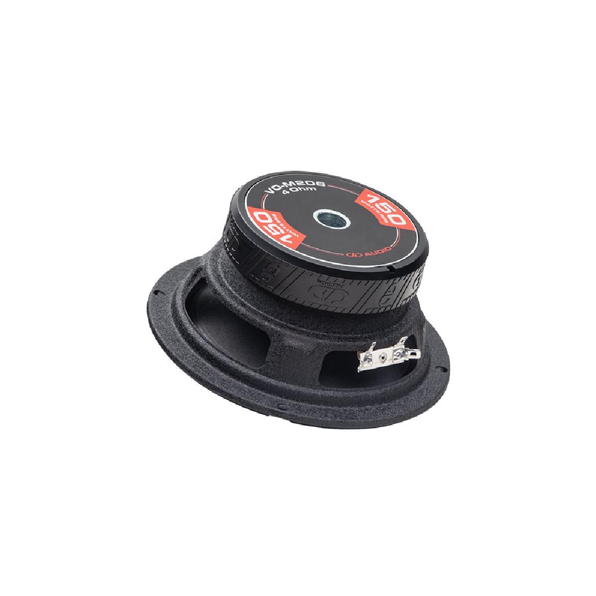 DD AUDIO 6.5" 300 WATT 200 SERIES VOICE OPTIMIZED SPEAKERS PAIR PACKED 4 OHM (VO-M206-S4)