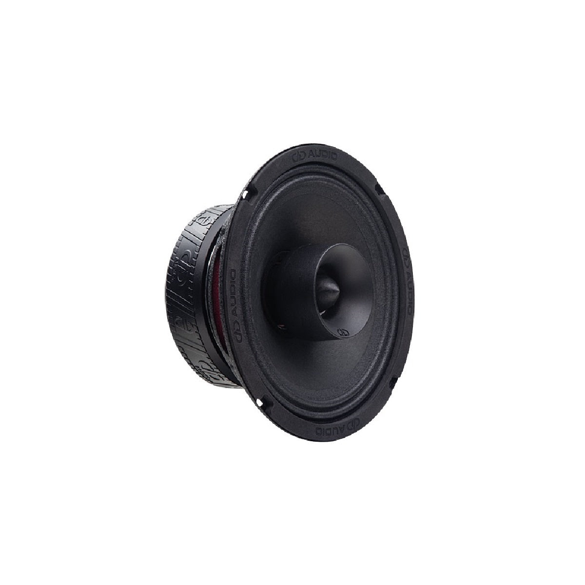 DD AUDIO 6.5" 300 WATT VOICE OPTIMIZED 200 SERIES MIDRANGE COAXIAL SPEAKERS PAIR PACKED SINGLE 4 OHM (VO-MX206-S4)