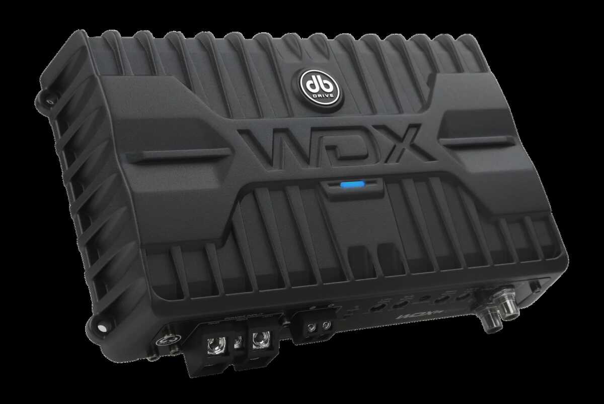 DB DRIVE 1250 WATT 1 CHANNEL AMPLIFIER (WDX-R1250.1)