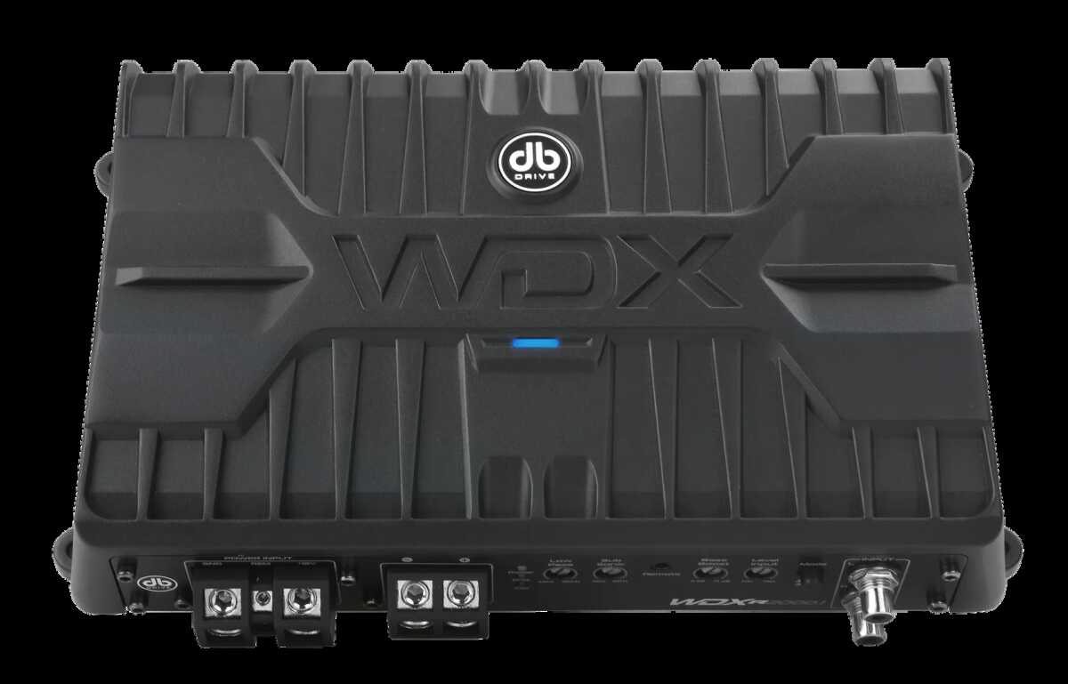 DB DRIVE 2000 WATT 1 CHANNEL AMPLIFIER (WDX-R2000.1)