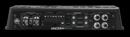DB DRIVE 840 WATT 4 CHANNEL AMPLIFIER (WDX-R500.4)