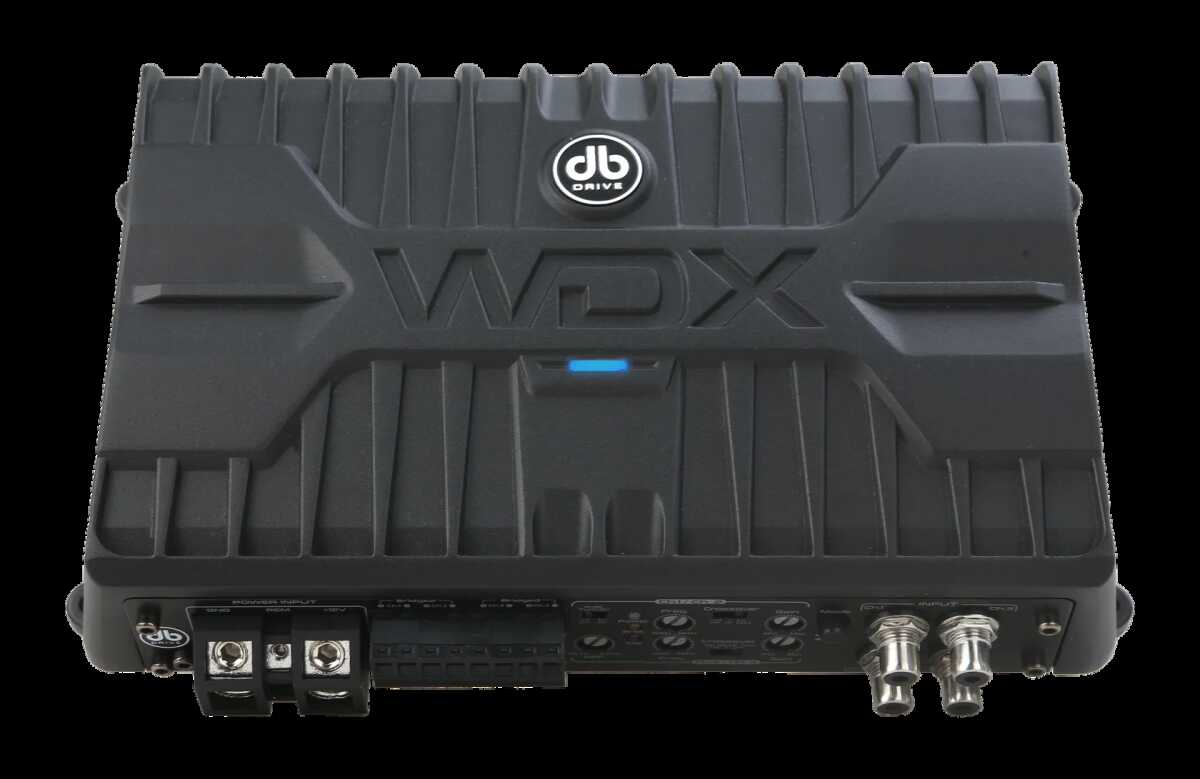 DB DRIVE 1100 WATT 4 CHANNEL AMPLIFIER (WDX-R750.4)