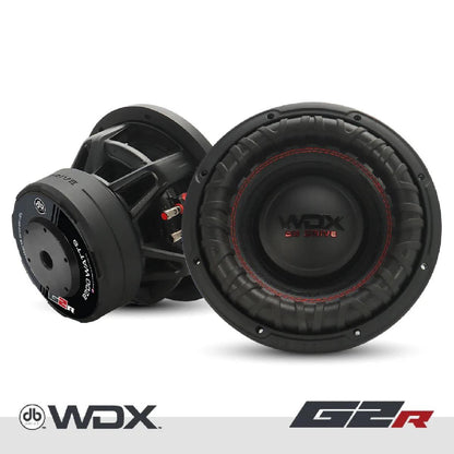 DB DRIVE 10" 2200 WATT DUAL 4 OHM SUBWOOFER (WDX10G2R.4)