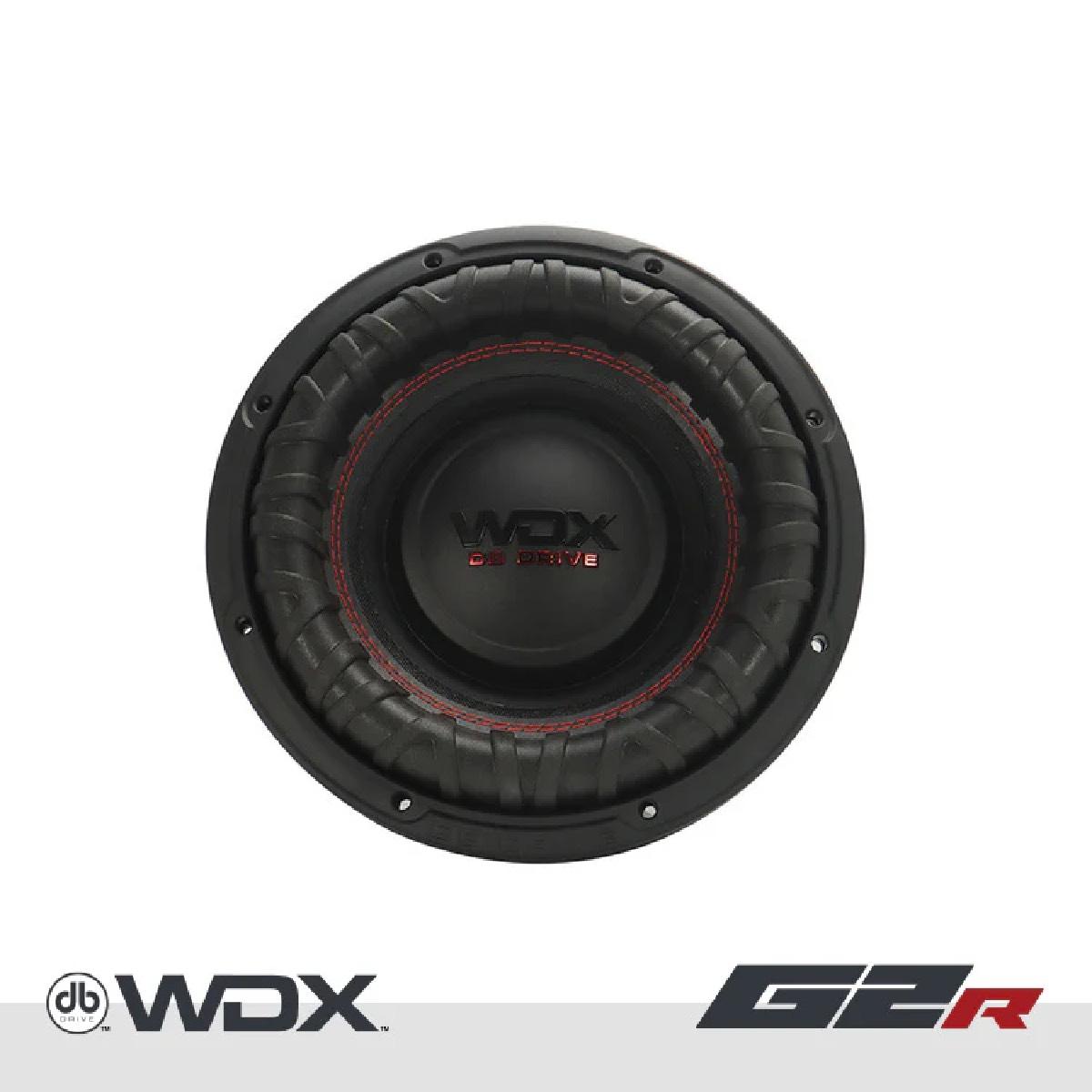 DB DRIVE 10" 2200 WATT DUAL 4 OHM SUBWOOFER (WDX10G2R.4)
