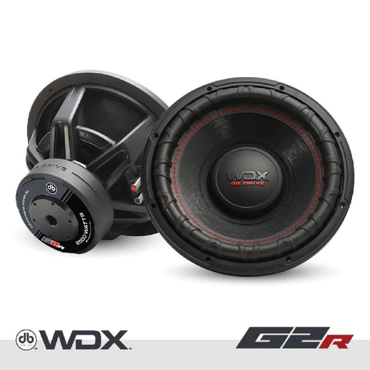 DB DRIVE 15" 2500 WATT DUAL 4 OHM SUBWOOFER (WDX15G2R.4)