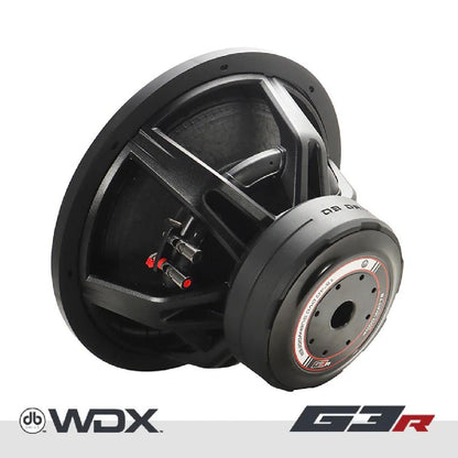 DB DRIVE 15" 4000 WATT DUAL 4 OHM SUBWOOFER (WDX15G3R.4)