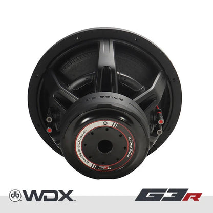 DB DRIVE 15" 4000 WATT DUAL 4 OHM SUBWOOFER (WDX15G3R.4)