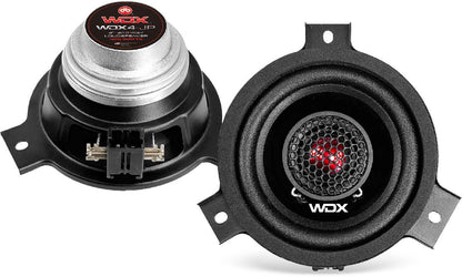 DB DRIVE 4" 300 WATT JEEP NEO 2-WAY LOUD SPEAKERS PLUG-N-PLAY OEM FIT (WDX4-JP)