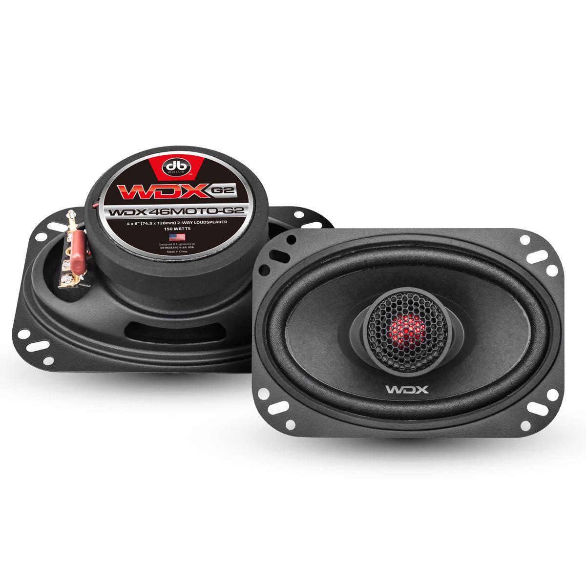 DB DRIVE GEN 2 4X6 150 WATT 2 WAY LOUDSPEAKER (WDX46MOTO-G2)