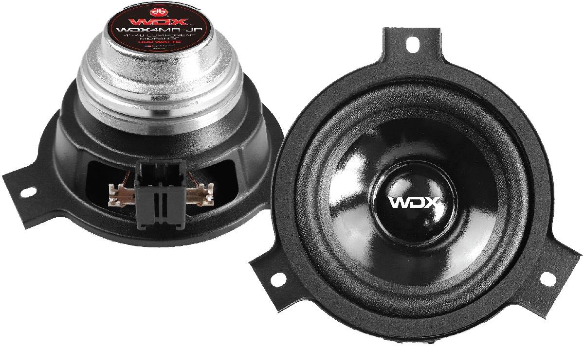 DB DRIVE 4" 300 WATT JEEP NEO MIDRANGE SPEAKERS PLUG-N-PLAY OEM FIT (WDX4MR-JP)