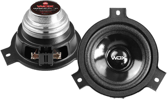 DB DRIVE 4" 300 WATT JEEP NEO MIDRANGE SPEAKERS PLUG-N-PLAY OEM FIT (WDX4MR-JP)