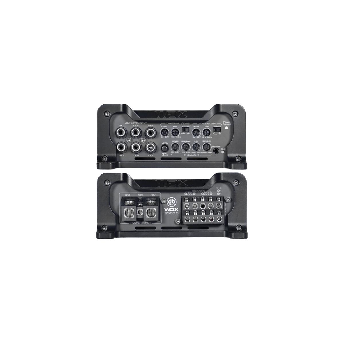 DB DRIVE 5,500 WATT 5 CHANNEL AMPLIFIER (WDX5500.5)
