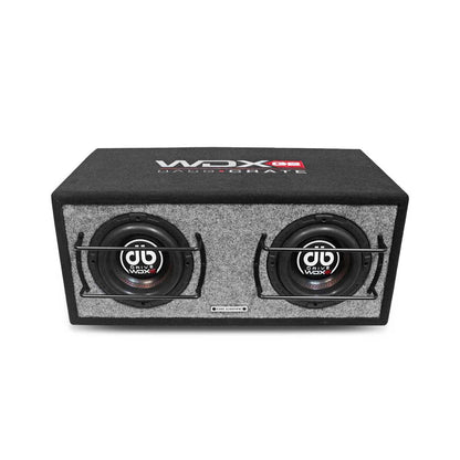 DB DRIVE DUAL 6.5" WOOFER BOX LOADED 1000 WATTS (WDX62BC)