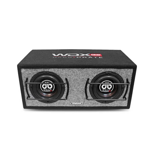 DB DRIVE DUAL 6.5" WOOFER BOX LOADED 1000 WATTS (WDX62BC)