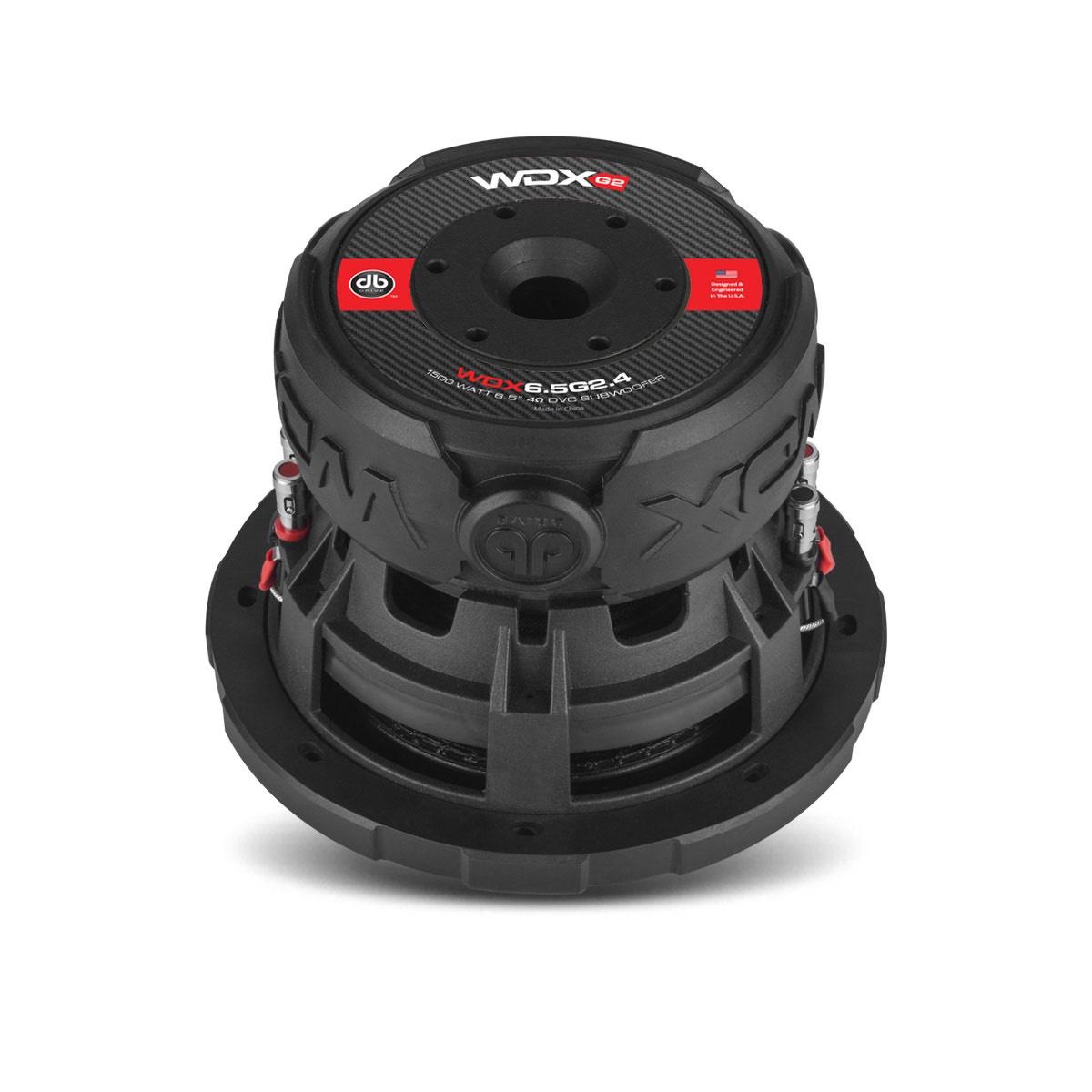 DB DRIVE 6.5" 1500 WATT DUAL 4 OHM VOICE COIL (WDX65G2.4)