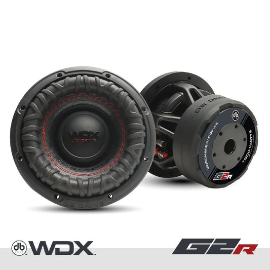 DB DRIVE 6.5" 1500 WATT DUAL 4 OHM SUBWOOFER (WDX6.5G2R.4)
