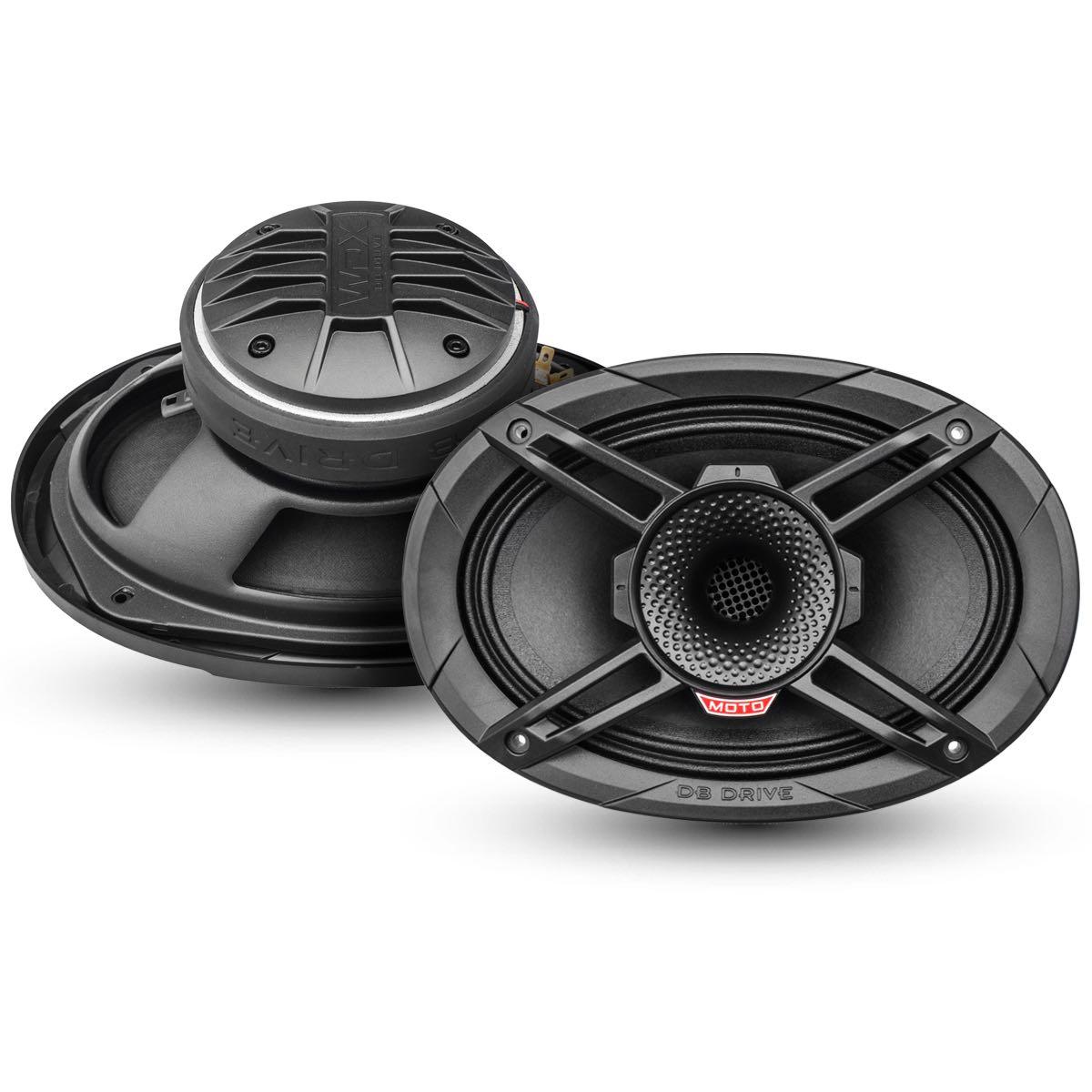 DB DRIVE 6X9" 650 WATT WITH COMPRESSION DRIVER & WEATHER RESISTANT (WDX69MOTO-CD)
