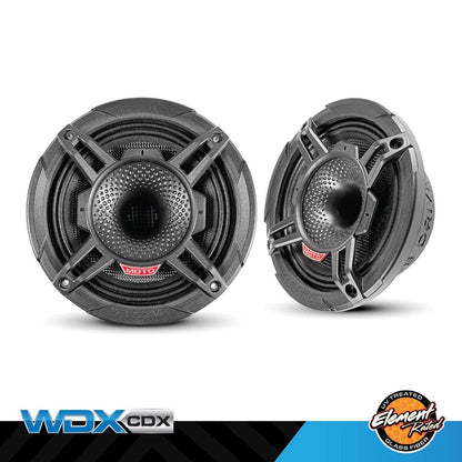 DB DRIVE 6.5" 2 WAY LOUDSPEAKER WITH REAR MOUNTED CD PAIR PACKED (WDX6MOTO-CDX)