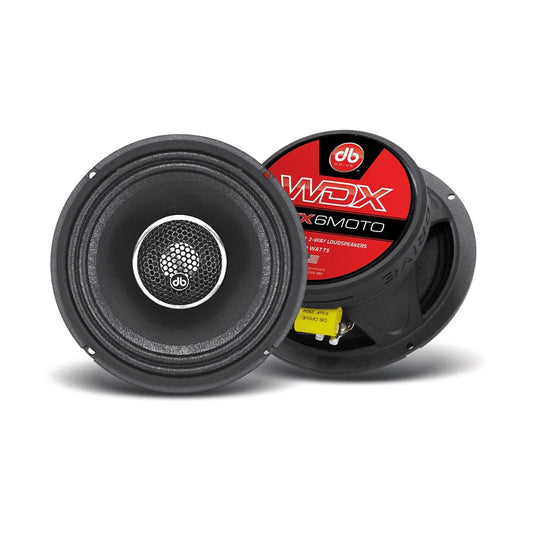 DB DRIVE 350 WATT 6.5" 2 WAY LOUDSPEAKER FOR MOTORCYCLES (WDX6MOTO) - image 1