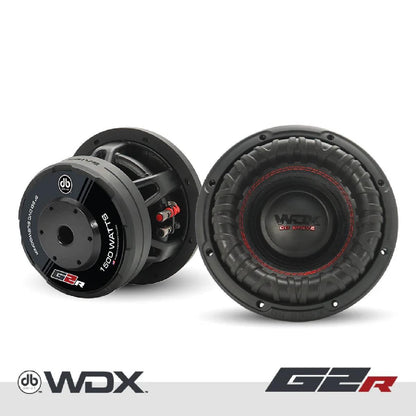 DB DRIVE 8" 1500 WATT DUAL 2 OHM SUBWOOFER (WDX8G2R.2)