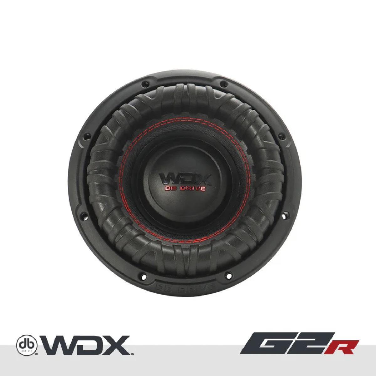 DB DRIVE 8" 1500 WATT DUAL 4 OHM SUBWOOFER (WDX8G2R.4)