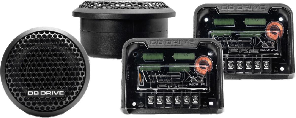 DB DRIVE 1" 300 WATT PRO REFERENCE ELLIPITCAL COMPONENT TWEETER (WDX P1TW)