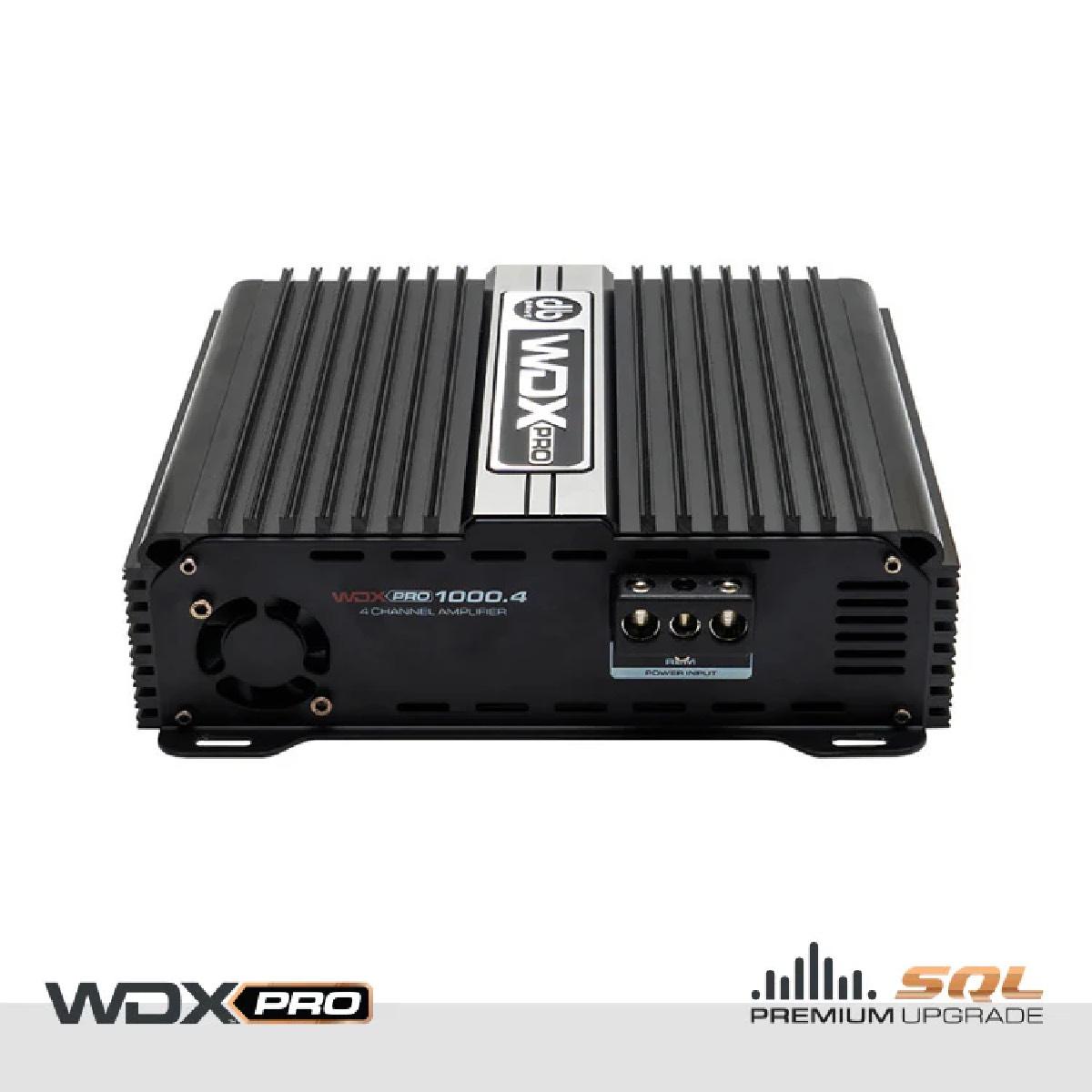 DB DRIVE 300 WATTS X 4 FULL RANGE AMPLIFIER (WDXPRO1000.4)