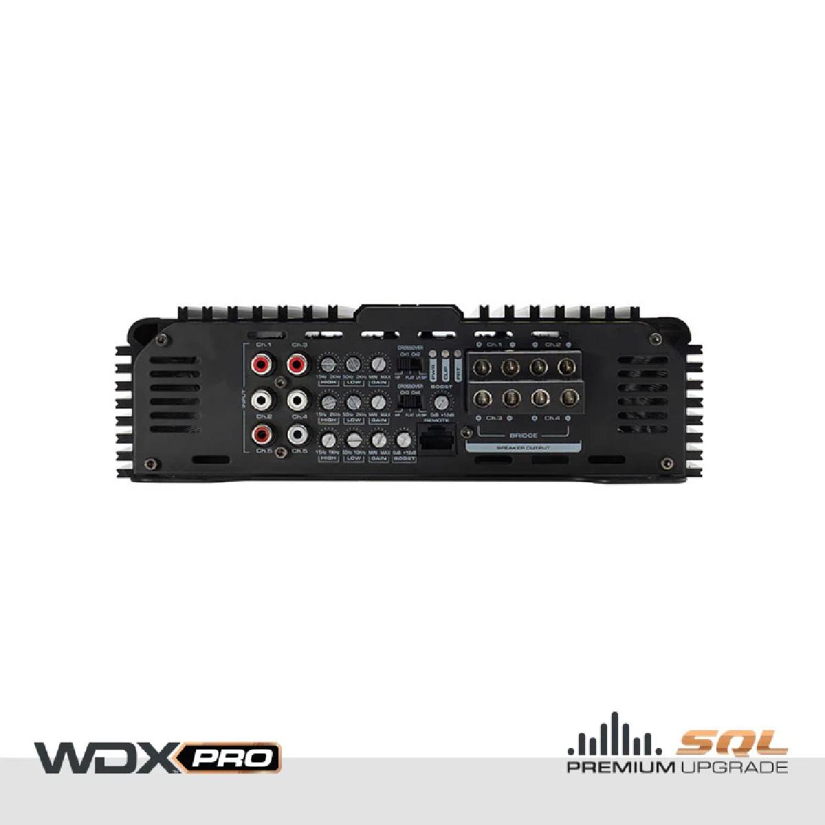 DB DRIVE 300 X 4 + 1000 X 1 @ 1 OHM FULL RANGE AMPLIFIER (WDXPRO2500.5)