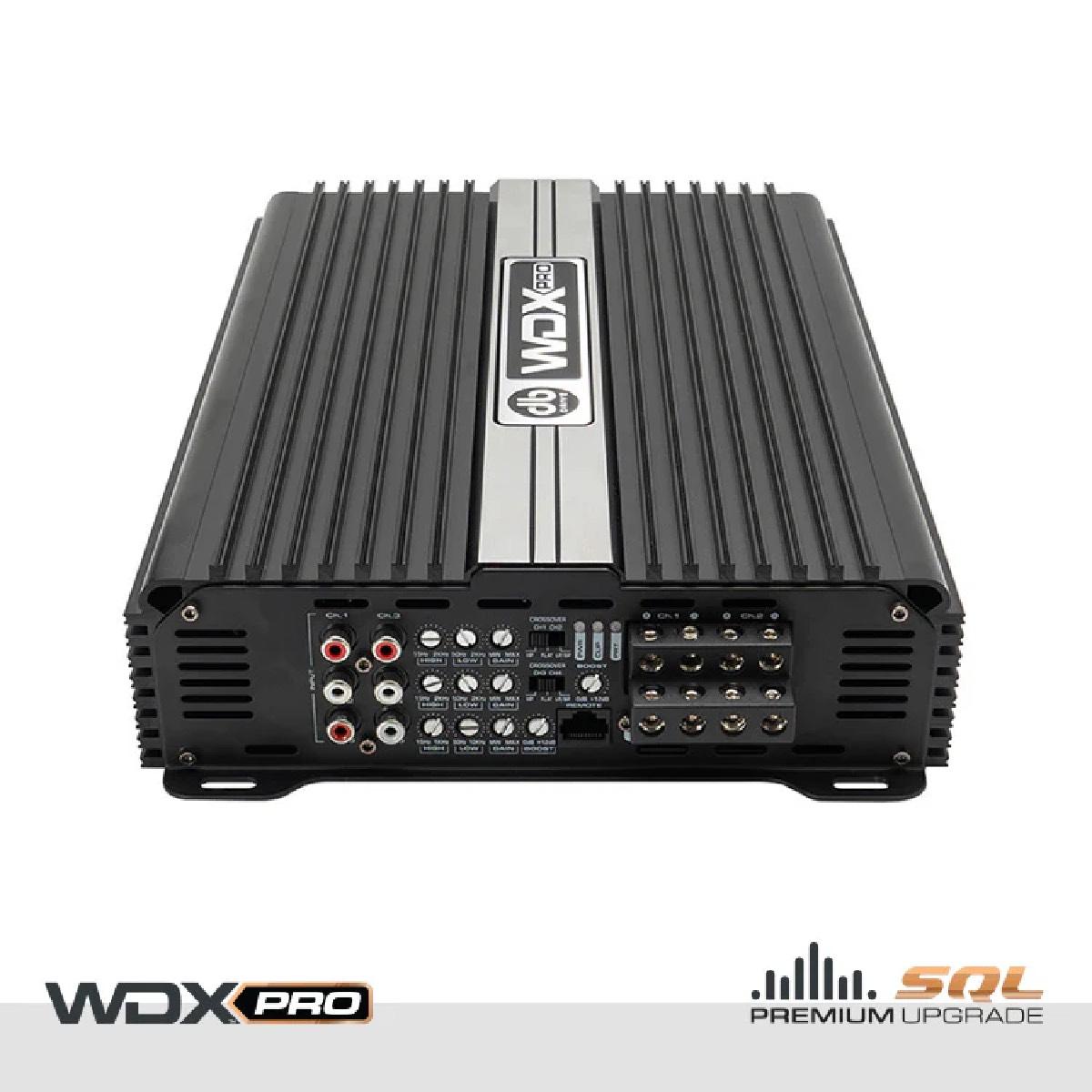 DB DRIVE 300 X 4 + 1000 X 1 @ 1 OHM FULL RANGE AMPLIFIER (WDXPRO2500.5)