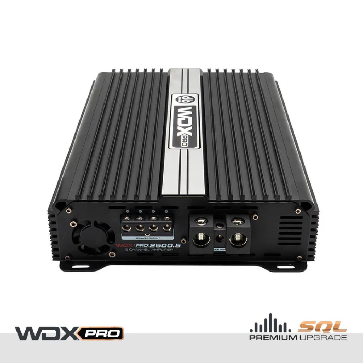 DB DRIVE 300 X 4 + 1000 X 1 @ 1 OHM FULL RANGE AMPLIFIER (WDXPRO2500.5)