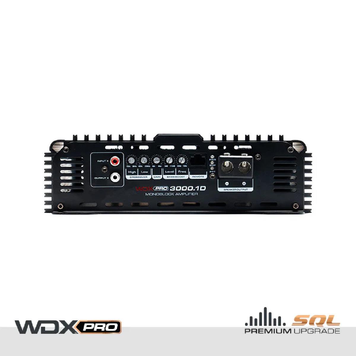 DB DRIVE 3000 X 1 @ 1 OHM FULL RANGE AMPLIFIER (WDXPRO3000.1D)