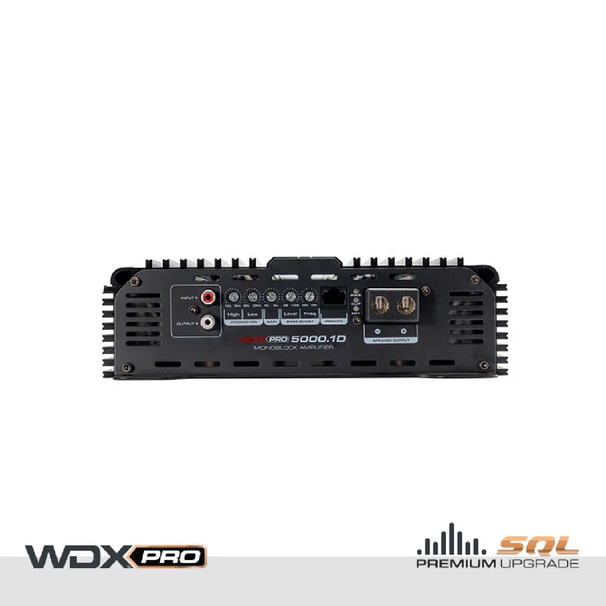 DB DRIVE 5000 X 1 @ 1 OHM FULL RANGE AMPLIFIER (WDXPRO5000.1D)