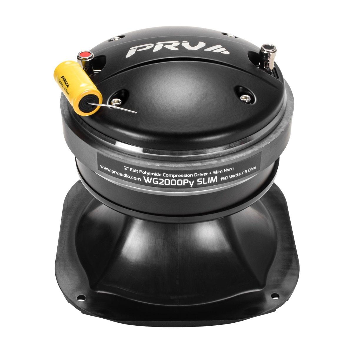 PRV AUDIO - Driver Horn Combo 2" EXIT MIDS & HIGHS COMPRESSION DRIVER WITH HORN (WG200PY SLIM)