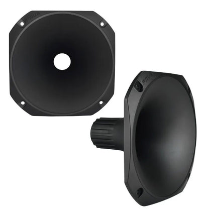 PRV AUDIO - 1" EXIT SCREW-ON WAVE GUIDE - 45�� X 45�� - BLACK MATTE FINISH - SHORT VERSION (WGP14-25BLACK-S)