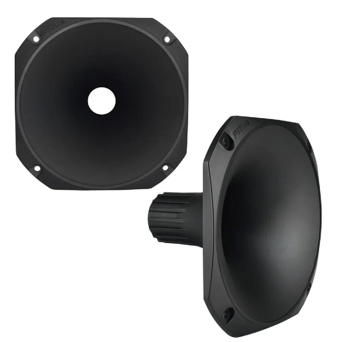 PRV AUDIO - 1" EXIT SCREW-ON WAVE GUIDE - 45�� X 45�� - BLACK MATTE FINISH - SHORT VERSION (WGP14-25BLACK-S)