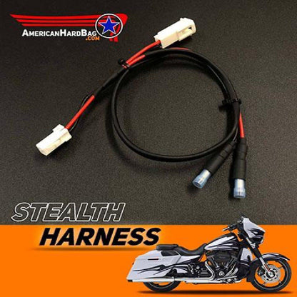 AMERICAN HARD BAG STEALTH HARNESS ACCESSORY & GROUND POWER TAP 14+ (WH-14-SH-ACC-PT)
