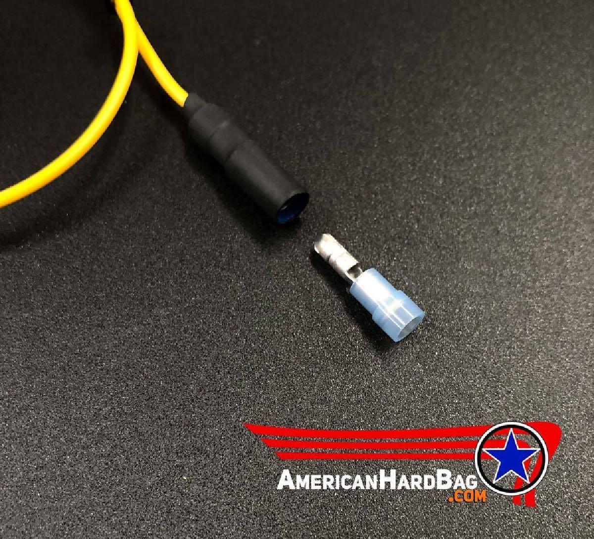 AMERICAN HARD BAG STEALTH POWER TAP HARNESS WITH CB OPTION 14+ (WH-14-SH-CB)